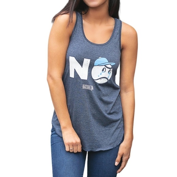 Baseballism Tops - Baseballism NO CRYING Women’s Tank retired NWT XS